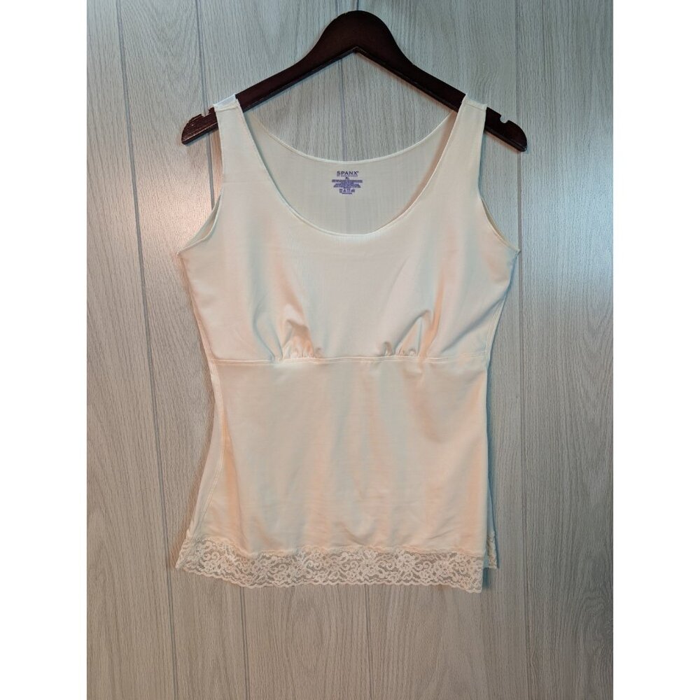Spanx by Sara Blakely Camisole Top Size XL Tank Lace Hide and Sleek Slimming - Picture 2 of 6